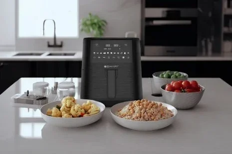 Akıllı Hava Fritözü (Airfryer) - Akıllı Hava Fritözü (Airfryer), Akıllı ev cihazı, IoT teknolojisi, Akıllı telefon kontrolü, Enerji tasarrufu IoT, Güvenlik IoT ürünü, Akıllı yaşam teknolojisi, Evinizi akıllandırın, IoT ile akıllı ev, Akıllı ev otomasyonu
