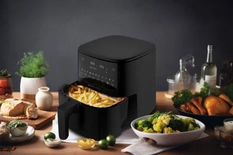 Akıllı Hava Fritözü (Airfryer) - Akıllı Hava Fritözü (Airfryer), Akıllı ev cihazı, IoT teknolojisi, Akıllı telefon kontrolü, Enerji tasarrufu IoT, Güvenlik IoT ürünü, Akıllı yaşam teknolojisi, Evinizi akıllandırın, IoT ile akıllı ev, Akıllı ev otomasyonu