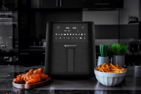 Akıllı Hava Fritözü (Airfryer) - Akıllı Hava Fritözü (Airfryer), Akıllı ev cihazı, IoT teknolojisi, Akıllı telefon kontrolü, Enerji tasarrufu IoT, Güvenlik IoT ürünü, Akıllı yaşam teknolojisi, Evinizi akıllandırın, IoT ile akıllı ev, Akıllı ev otomasyonu