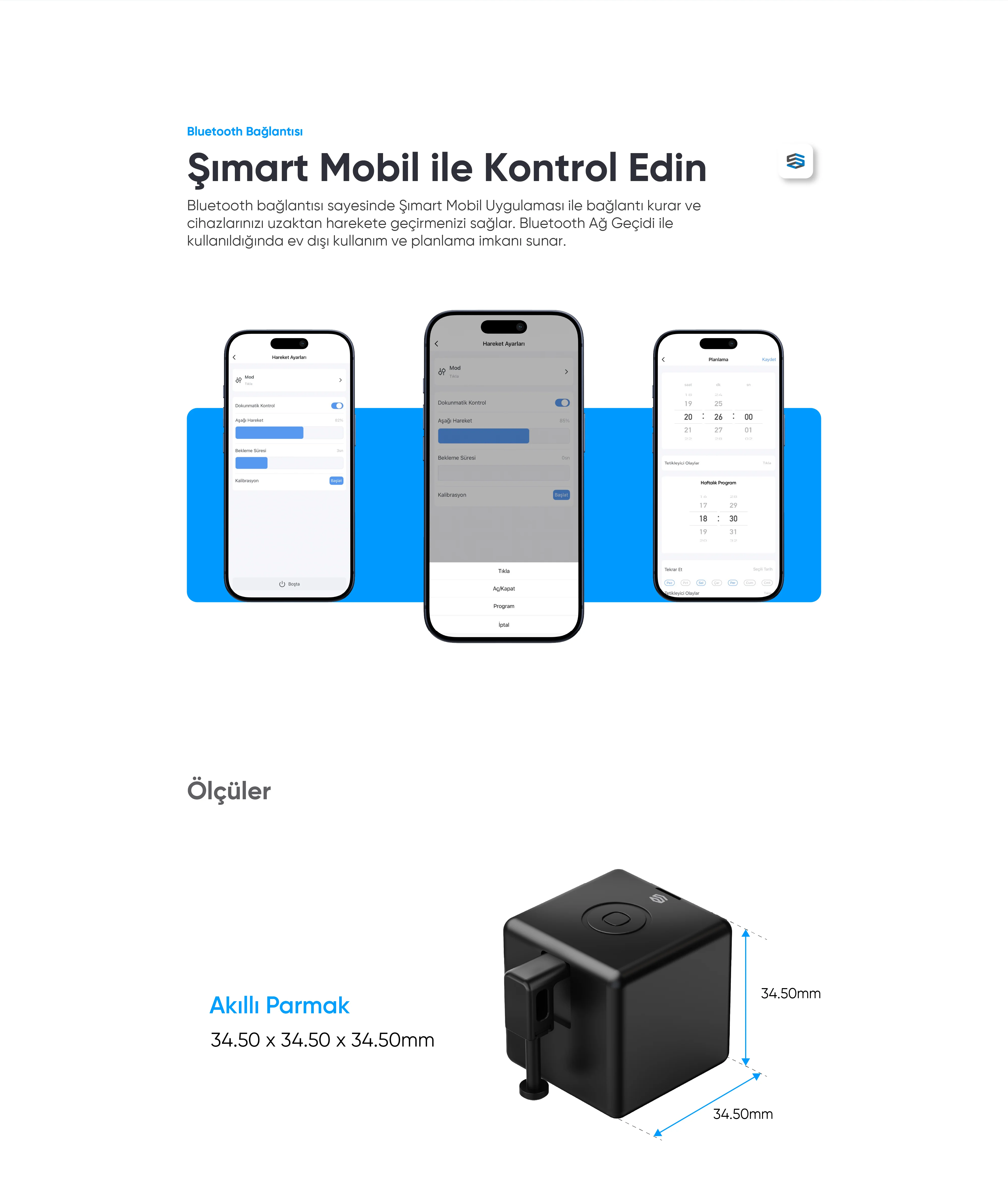 Akıllı Parmak - Akıllı Parmak, Akıllı ev cihazı, IoT teknolojisi, Akıllı telefon kontrolü, Enerji tasarrufu IoT, Güvenlik IoT ürünü, Akıllı yaşam teknolojisi, Evinizi akıllandırın, IoT ile akıllı ev, Akıllı ev otomasyonu