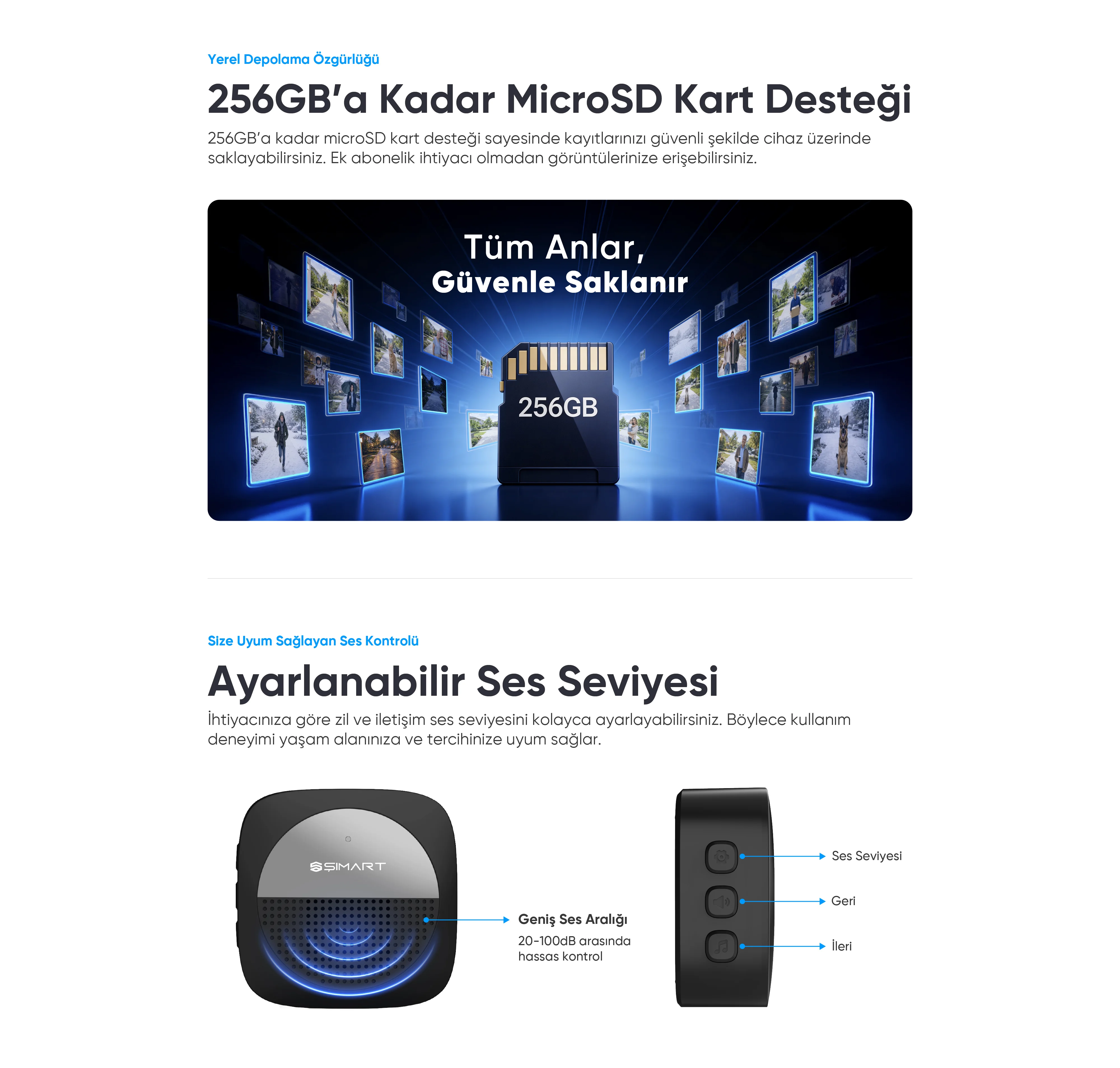 Akıllı Kapı Zili - kameralı kapı zili, wifi kapı zili, akıllı zil sistemi, kablosuz kapı zili, güvenlik kapı zili, hareket algılayan kapı zili, sesli iletişim kapı zili, şımart akıllı kapı zili