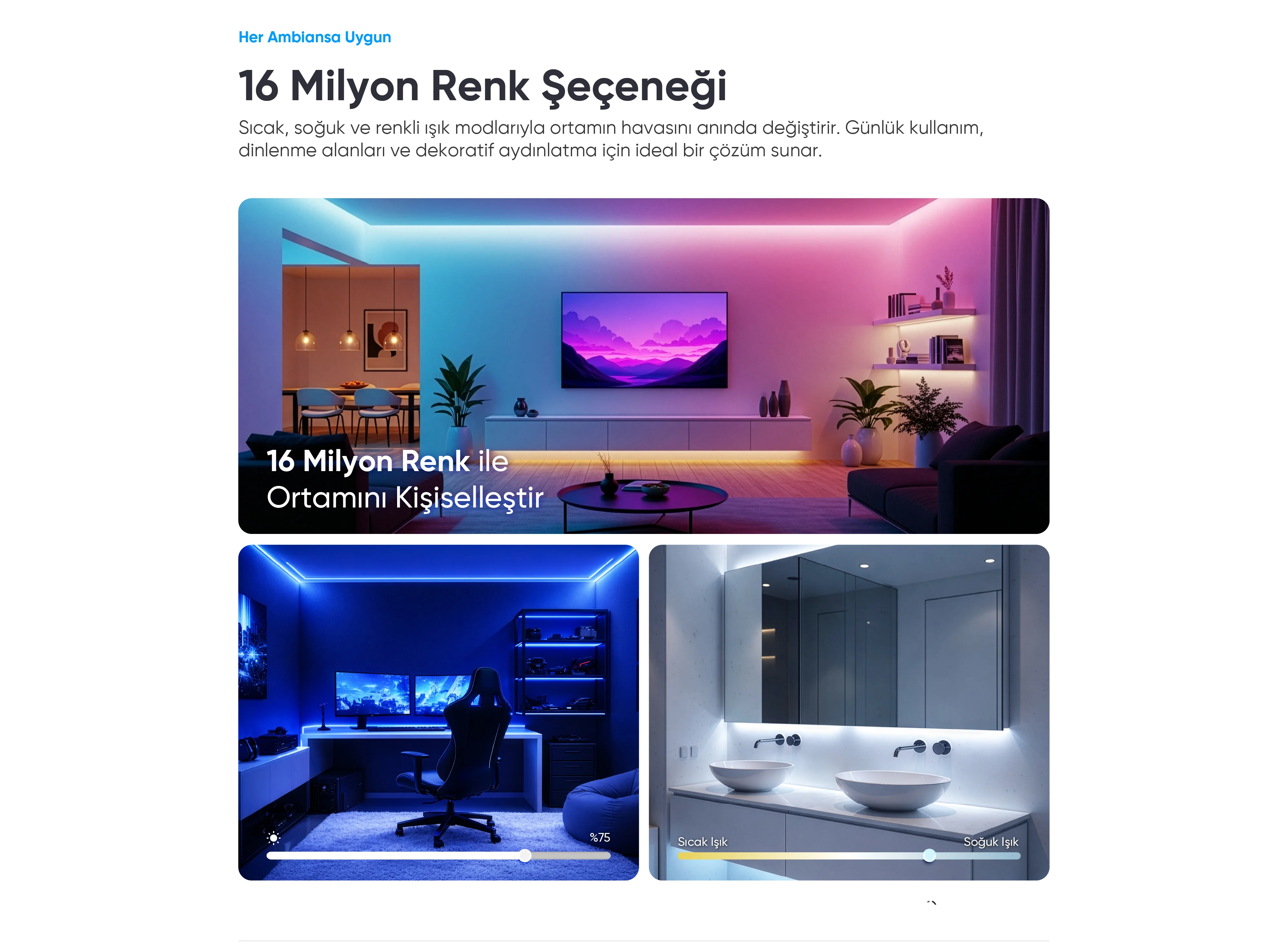 Akıllı Neon LED Şerit (2.5m) - Akıllı Neon LED Şerit (2.5m), Akıllı ev cihazı, IoT teknolojisi, Akıllı telefon kontrolü, Enerji tasarrufu IoT, Güvenlik IoT ürünü, Akıllı yaşam teknolojisi, Evinizi akıllandırın, IoT ile akıllı ev, Akıllı ev otomasyonu