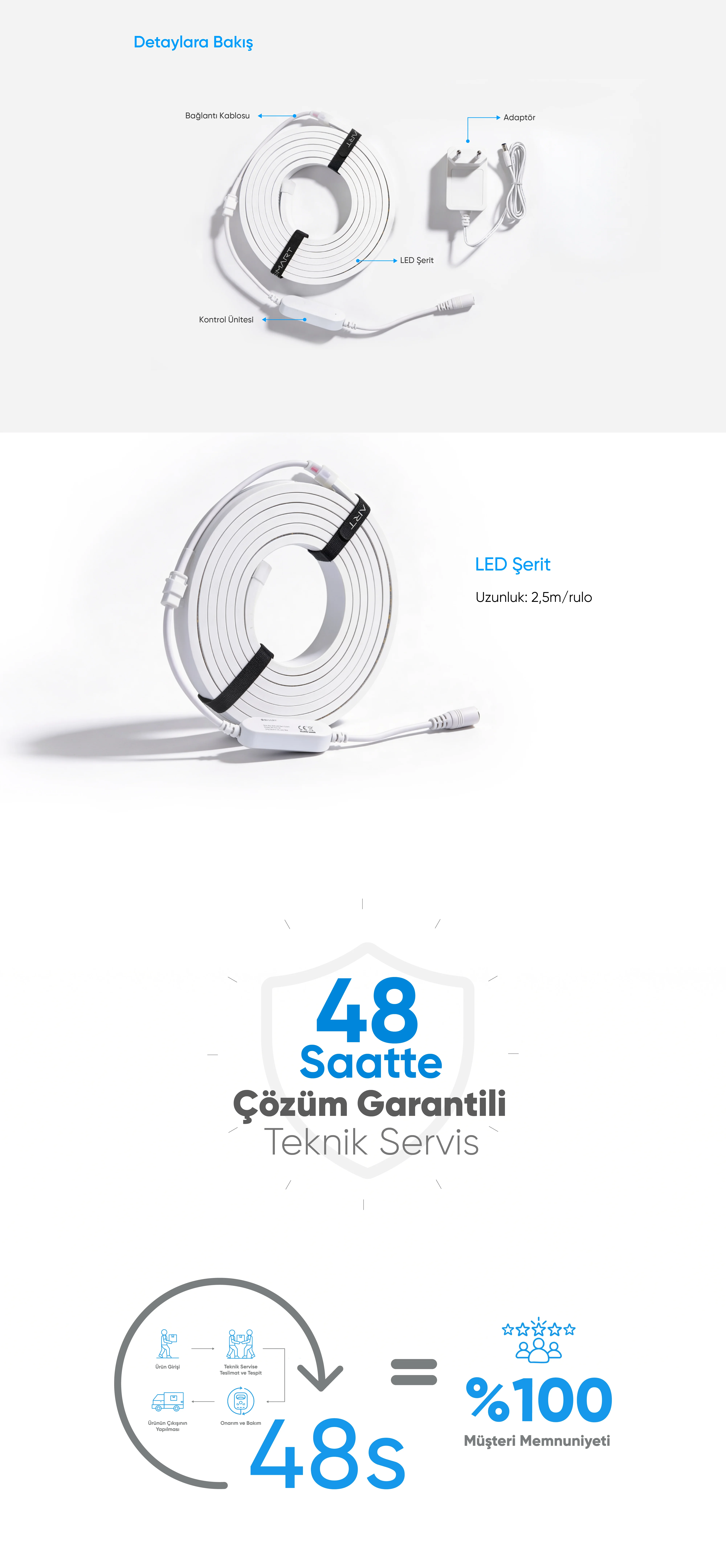Akıllı Neon LED Şerit (2.5m) - Akıllı Neon LED Şerit (2.5m), Akıllı ev cihazı, IoT teknolojisi, Akıllı telefon kontrolü, Enerji tasarrufu IoT, Güvenlik IoT ürünü, Akıllı yaşam teknolojisi, Evinizi akıllandırın, IoT ile akıllı ev, Akıllı ev otomasyonu