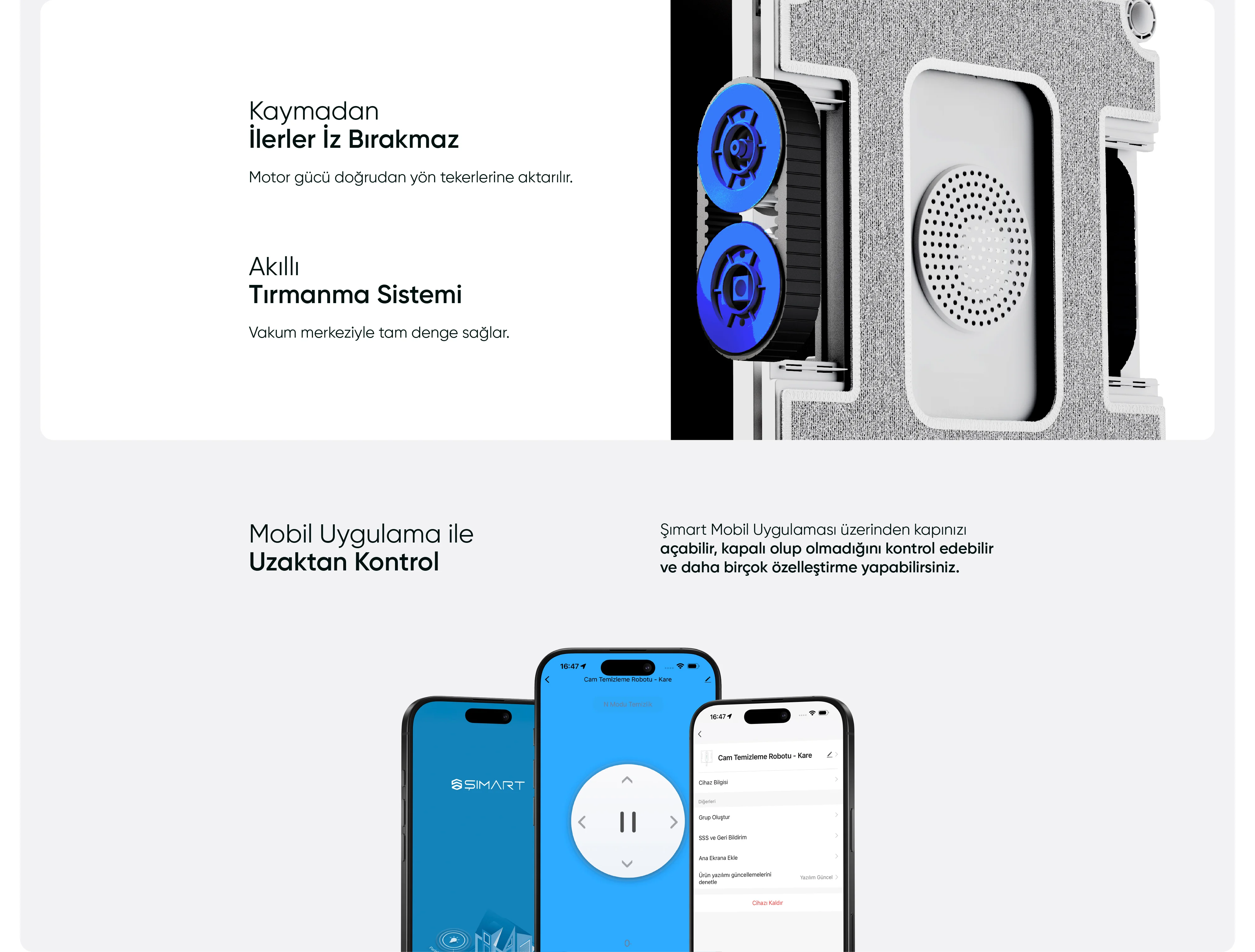 Kare Cam Temizleme Robotu - Kare Cam Temizleme Robotu, Akıllı ev cihazı, IoT teknolojisi, Akıllı telefon kontrolü, Enerji tasarrufu IoT, Güvenlik IoT ürünü, Akıllı yaşam teknolojisi, Evinizi akıllandırın, IoT ile akıllı ev, Akıllı ev otomasyonu