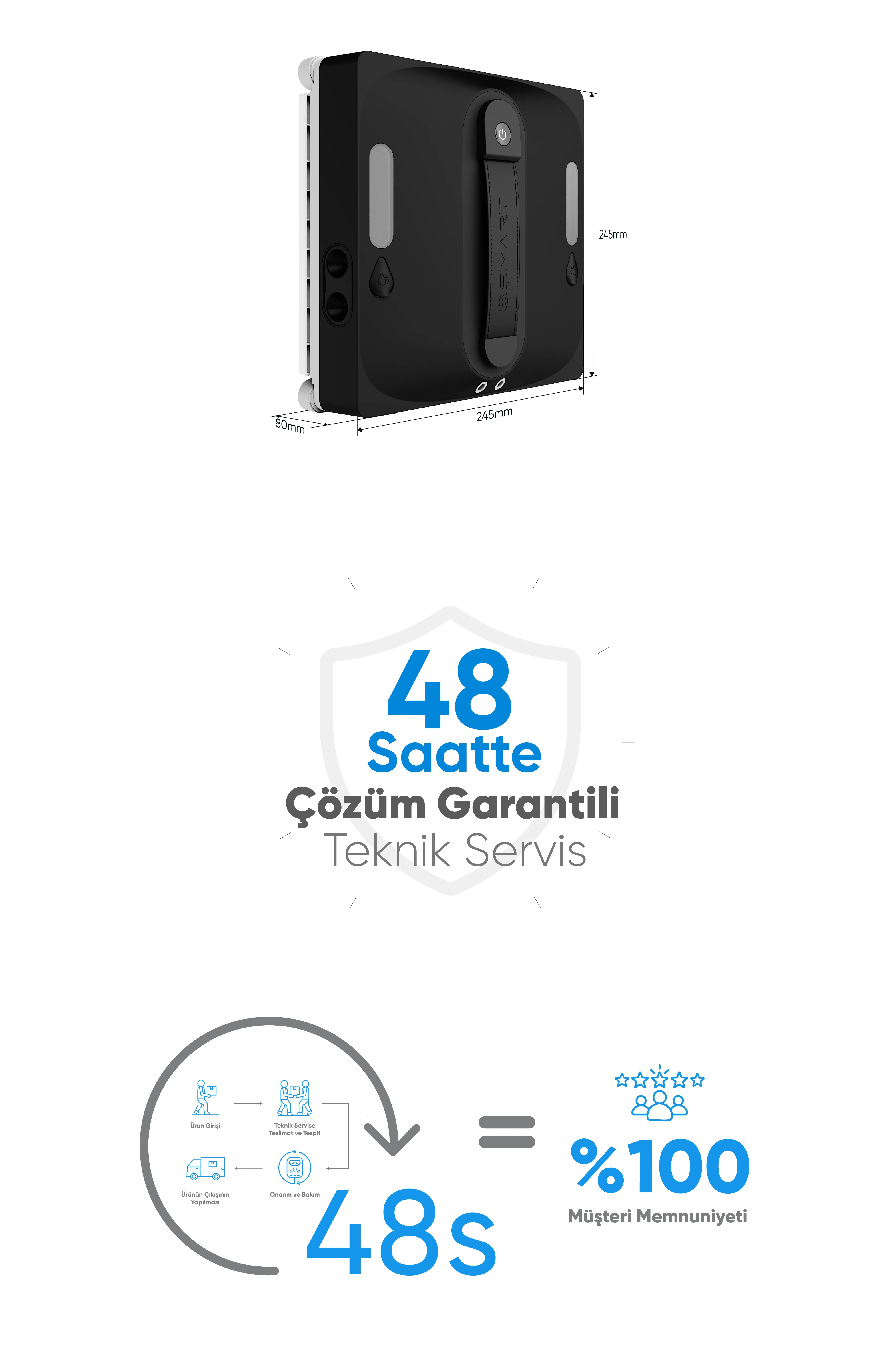 Kare Cam Temizleme Robotu - Kare Cam Temizleme Robotu, Akıllı ev cihazı, IoT teknolojisi, Akıllı telefon kontrolü, Enerji tasarrufu IoT, Güvenlik IoT ürünü, Akıllı yaşam teknolojisi, Evinizi akıllandırın, IoT ile akıllı ev, Akıllı ev otomasyonu