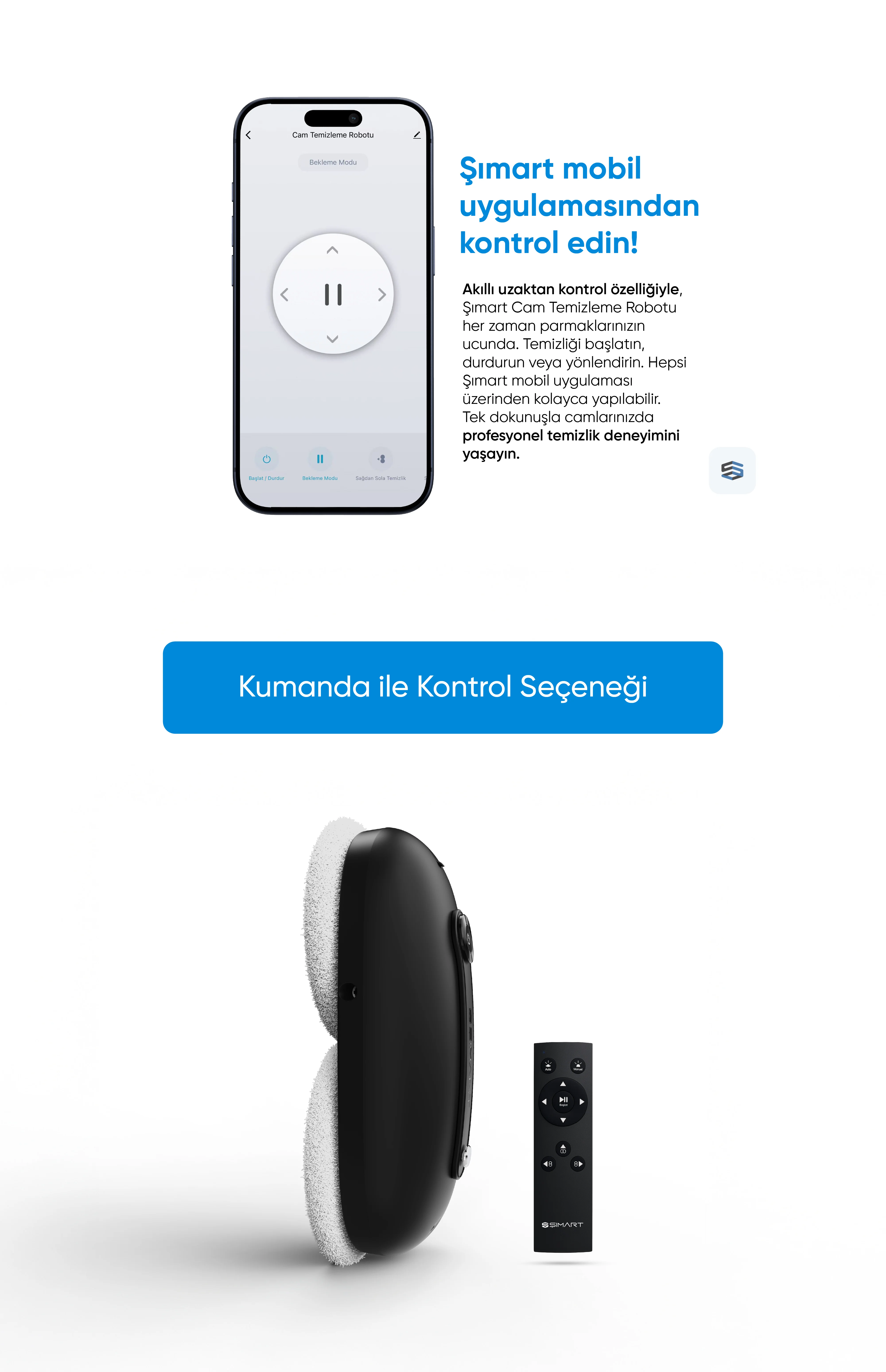 Cam Temizleme Robotu Yeni Nesil - Cam Temizleme Robotu Yeni Nesil, Akıllı ev cihazı, IoT teknolojisi, Akıllı telefon kontrolü, Enerji tasarrufu IoT, Güvenlik IoT ürünü, Akıllı yaşam teknolojisi, Evinizi akıllandırın, IoT ile akıllı ev, Akıllı ev otomasyonu