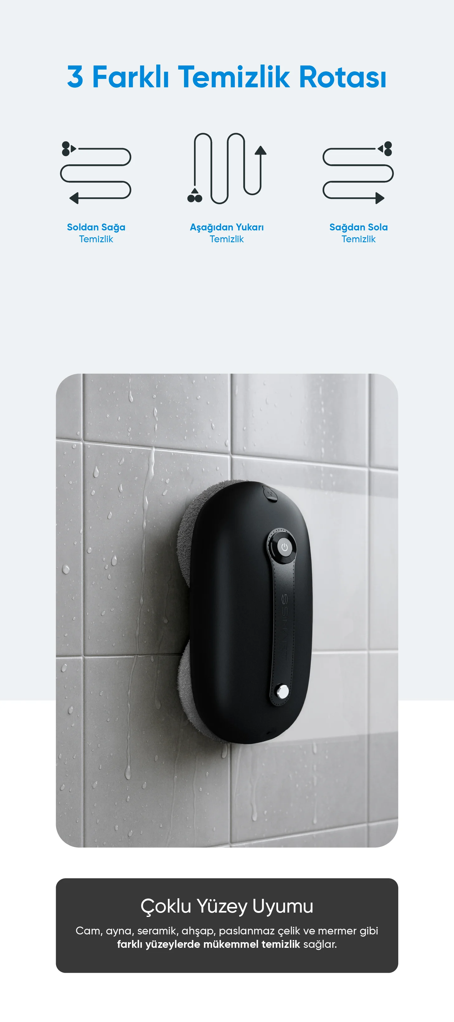Cam Temizleme Robotu Yeni Nesil - Cam Temizleme Robotu Yeni Nesil, Akıllı ev cihazı, IoT teknolojisi, Akıllı telefon kontrolü, Enerji tasarrufu IoT, Güvenlik IoT ürünü, Akıllı yaşam teknolojisi, Evinizi akıllandırın, IoT ile akıllı ev, Akıllı ev otomasyonu