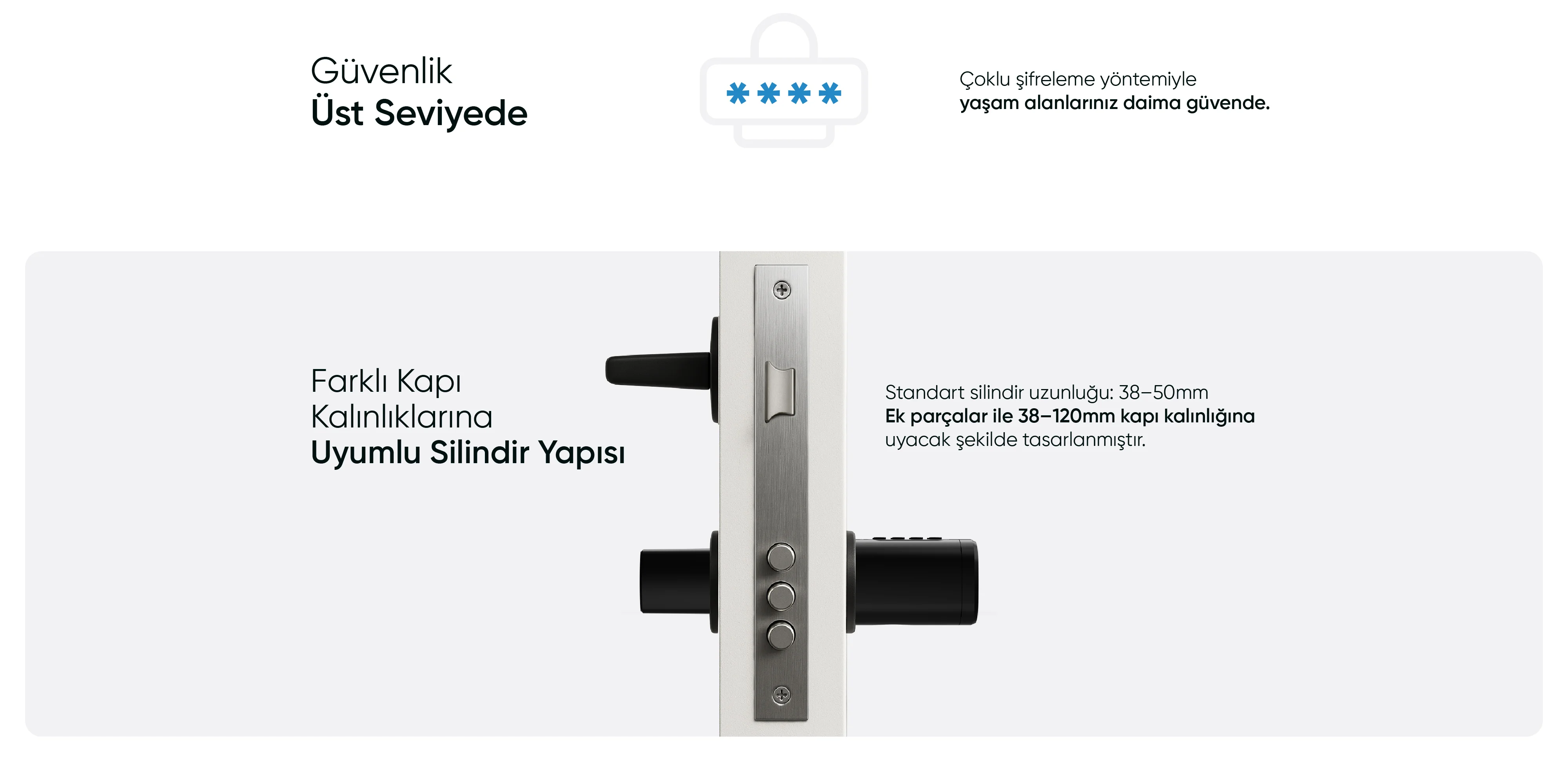 Akıllı Kapı Kilidi - akıllı kapı kilidi, parmak izli kapı kilidi, ev kapısını uzaktan açma, anahtarsız kapı kilidi, tuşlu kapı kilidi,