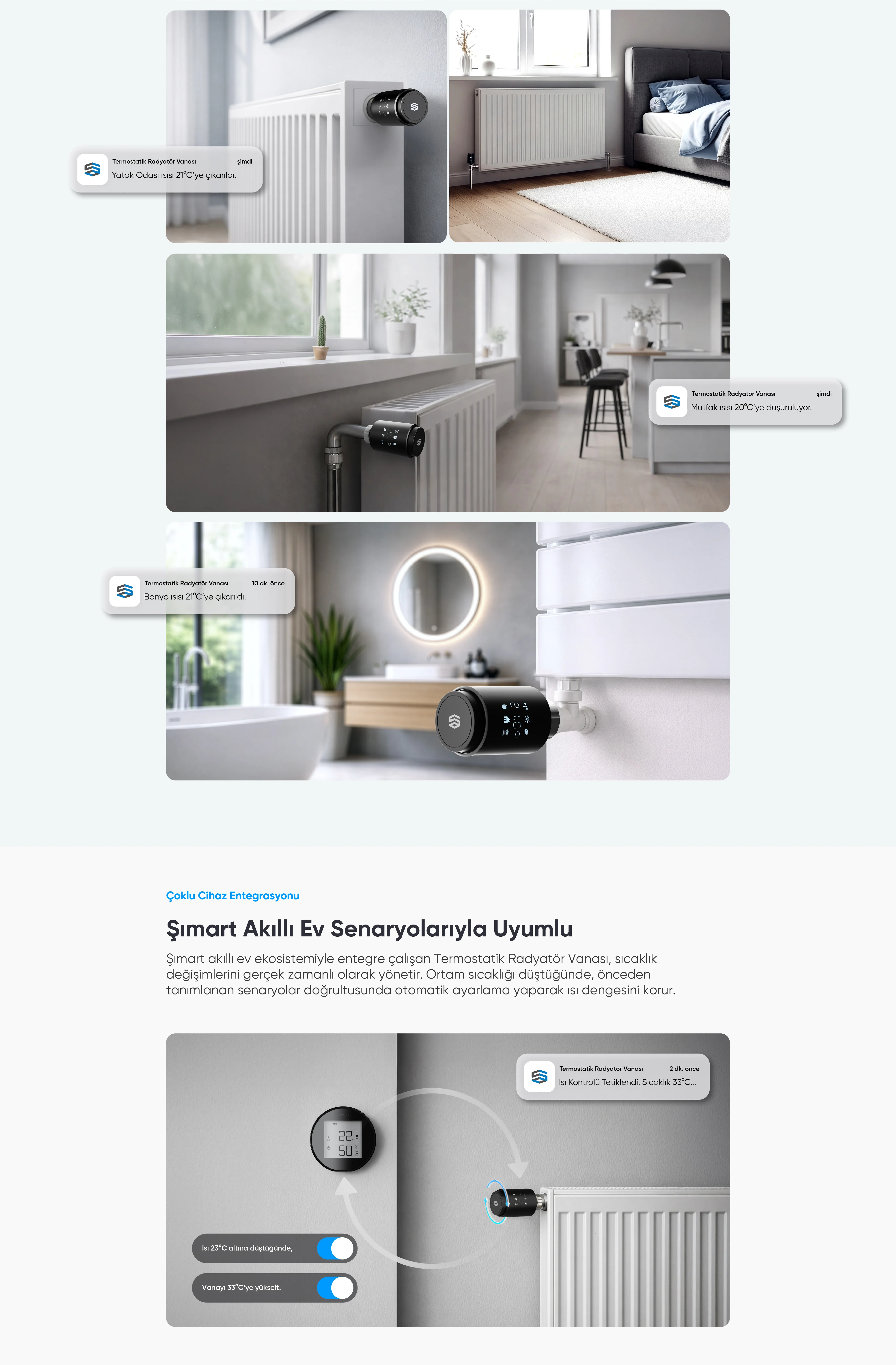 Termostatik Radyatör Vanası (Wi-Fi) - Termostatik Radyatör Vanası (Wi-Fi), Akıllı ev cihazı, IoT teknolojisi, Akıllı telefon kontrolü, Enerji tasarrufu IoT, Güvenlik IoT ürünü, Akıllı yaşam teknolojisi, Evinizi akıllandırın, IoT ile akıllı ev, Akıllı ev otomasyonu