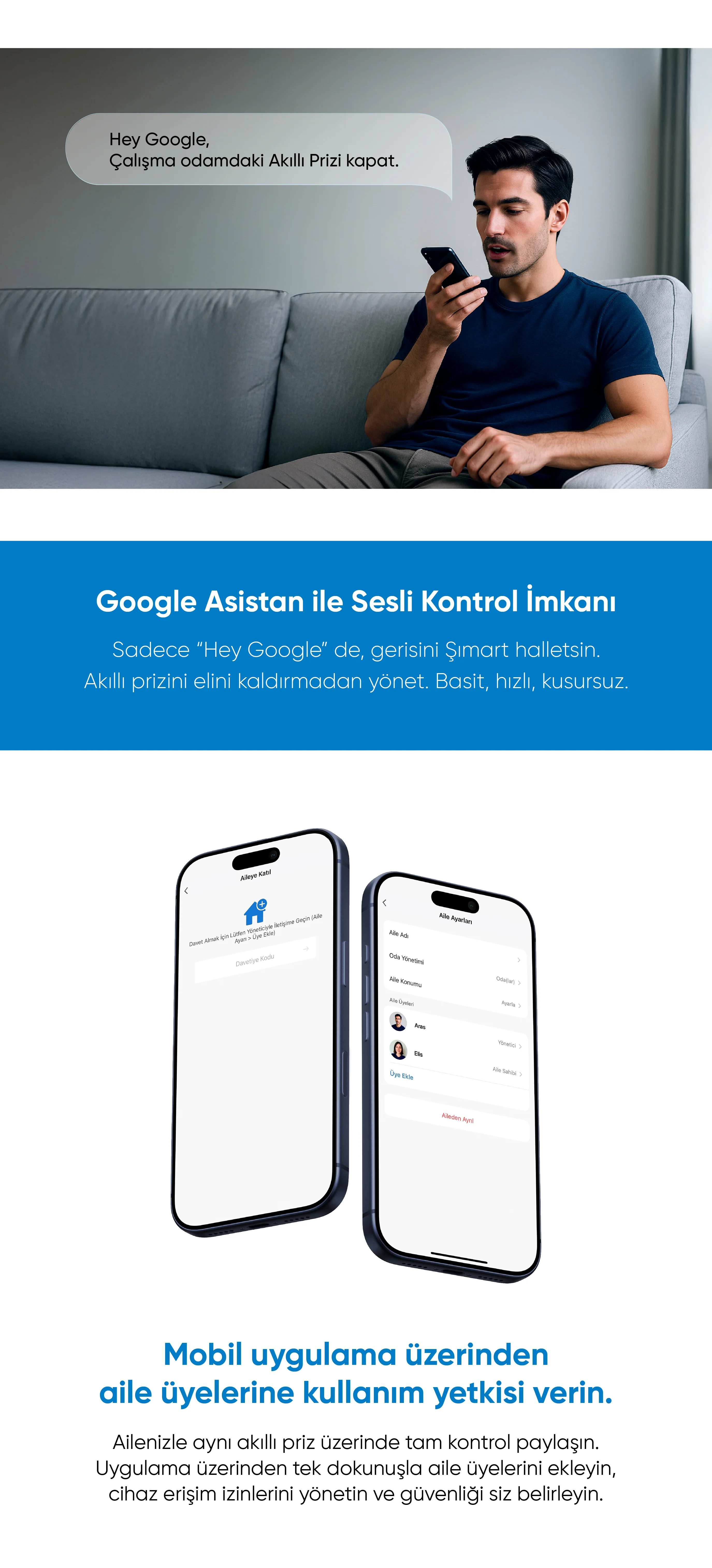 Akıllı Priz - Akıllı Priz, Akıllı ev cihazı, IoT teknolojisi, Akıllı telefon kontrolü, Enerji tasarrufu IoT, Güvenlik IoT ürünü, Akıllı yaşam teknolojisi, Evinizi akıllandırın, IoT ile akıllı ev, Akıllı ev otomasyonu