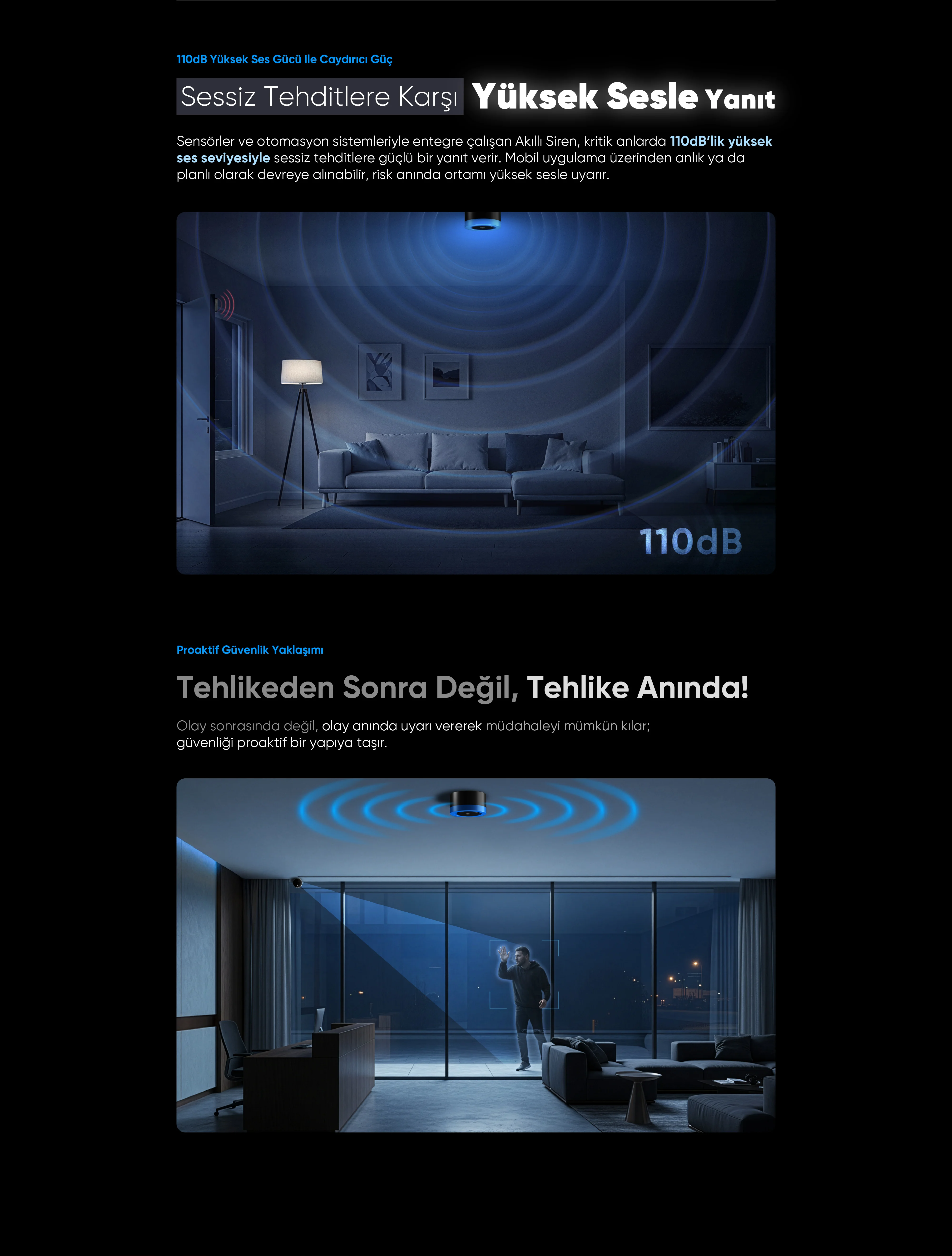 Akıllı Siren - Akıllı Siren, Akıllı ev cihazı, IoT teknolojisi, Akıllı telefon kontrolü, Enerji tasarrufu IoT, Güvenlik IoT ürünü, Akıllı yaşam teknolojisi, Evinizi akıllandırın, IoT ile akıllı ev, Akıllı ev otomasyonu