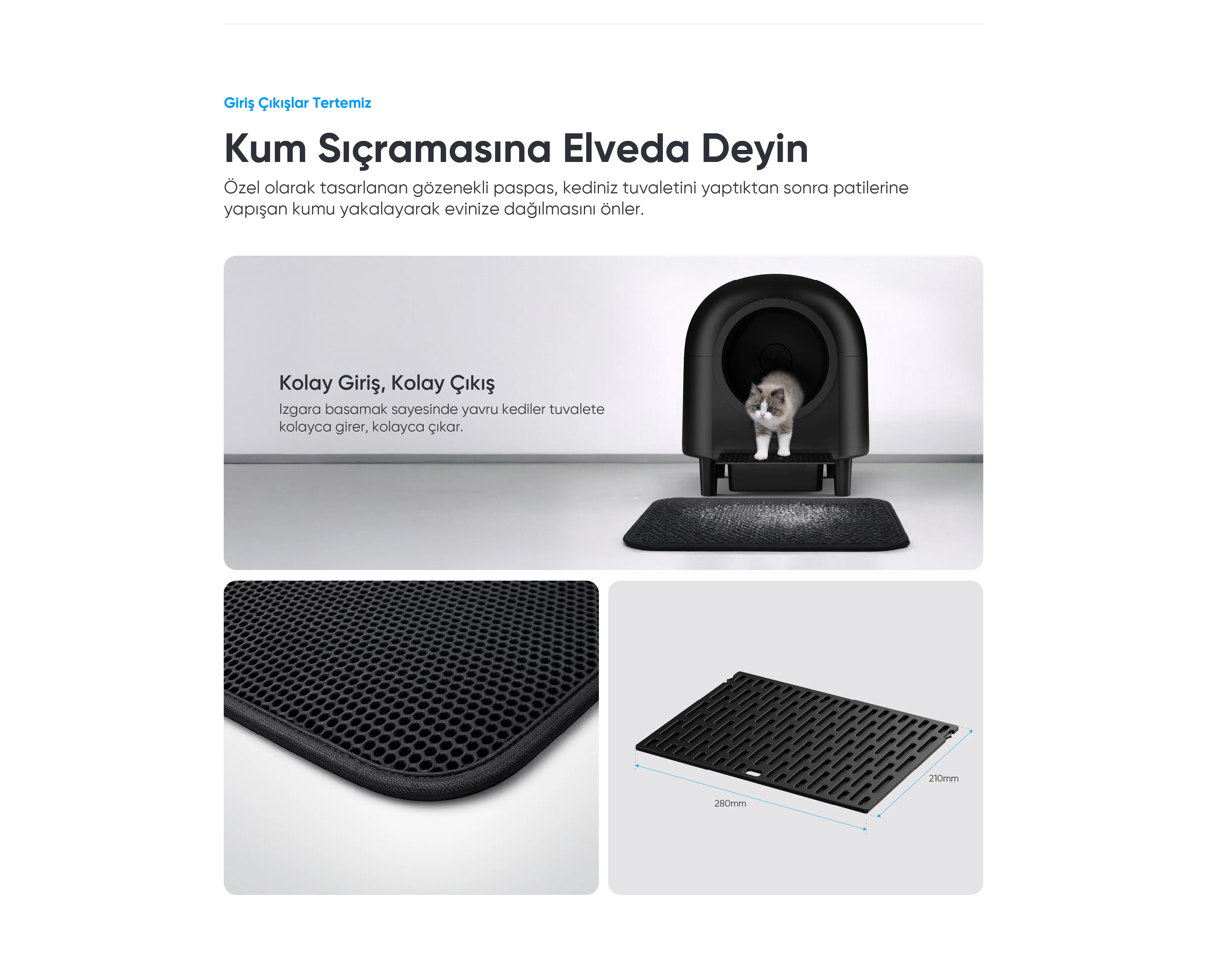 Akıllı Kedi Tuvaleti - akıllı kedi tuvaleti, elektronik kedi tuvaleti, otomatik kedi tuvaleti